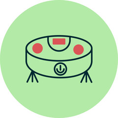 Robot vacuum cleaner Icon