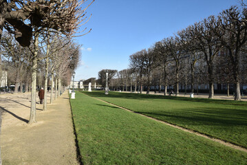 Jardin des Grands-Explorateurs à Paris. France