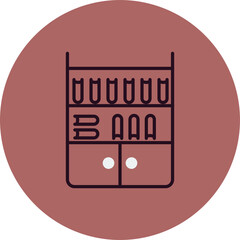 Bookcase Icon