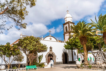 Historic San Gines Parish in Arrecife downtown, Lanzarote, Canary Islands, Spain