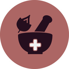 Herbal treatment Icon