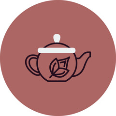 Obraz premium Teapot Icon