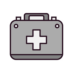 Obraz premium First aid kit Icon