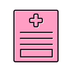 Fototapeta premium Recipe Icon