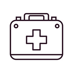 Obraz premium First aid kit Icon