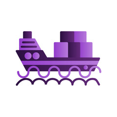 Obraz premium Ship Icon