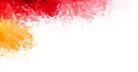 Artistic abstract background. Texture painted wallpaper. Creative illustration with strokes of paint. Brush pattern painting.