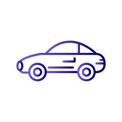 Fototapeta premium Car Icon