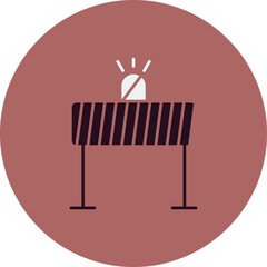 Road barrier Icon