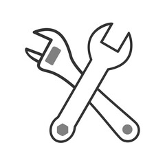 Cross Wrench Icon