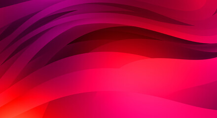 Abstract background with colorful gradient. Vibrant graphic wallpaper with stripes design. Fluid 2D illustration of modern movement.