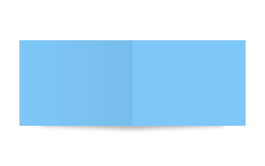 Obraz premium folded rectangle banner 