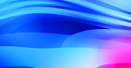 Abstract background with colorful gradient. Vibrant graphic wallpaper with stripes design. Fluid 2D illustration of modern movement.