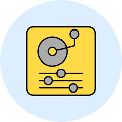 Turntable Icon