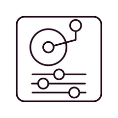 Turntable Icon