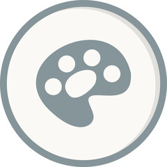 Fototapeta premium Palette Icon