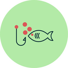 Fish hook Icon
