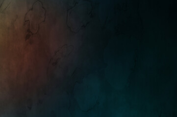 Grunge background. Colorful stained template. Texture and elements for your design. Gothic wall with distressed pattern. Wallpaper with large old stains.