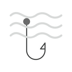 Fish hook Icon