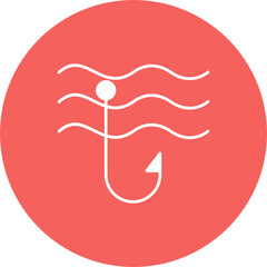 Fish hook Icon