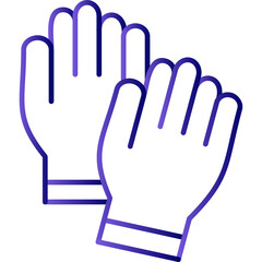 Hand gloves Icon