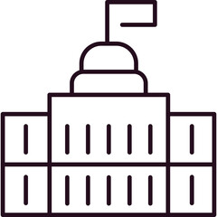 Obraz premium Government Icon