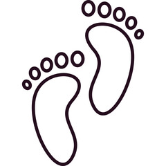 Footprints Icon