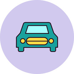 Obraz premium Car Icon