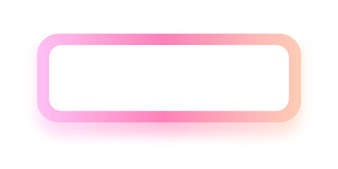 neon gradient line shape