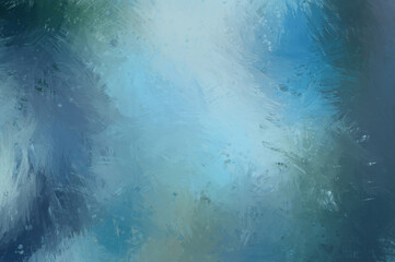 Painted composition with vibrant brush strokes. Textured colorful painting. Paint brushed wallpaper.