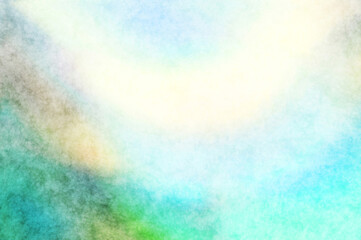 Watercolor painted background. Abstract Illustration wallpaper. Brush stroked painting. 2D Illustration.