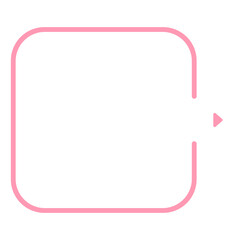 square infographic frame
