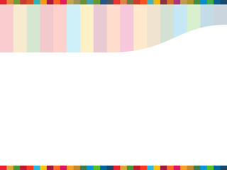 SDGsのためのフレーム2（指定色使用）