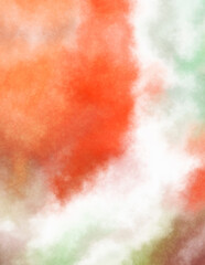 Watercolor painted background. Abstract Illustration wallpaper. Brush stroked painting. 2D Illustration.