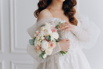 Naklejka premium portrait of a bride