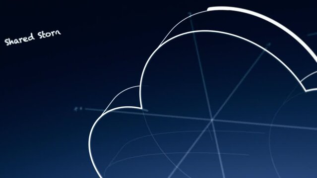 Cloud Computing Concept: The Cloud Infographic and Explainer Animation