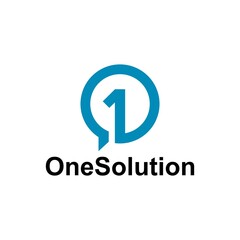 chat one for solution app smart logo