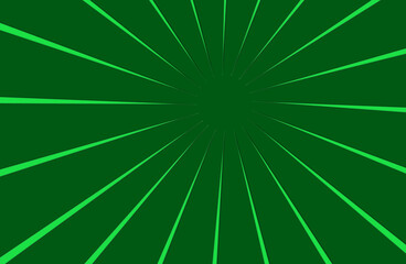 Light green star burst with dark green backdrop 