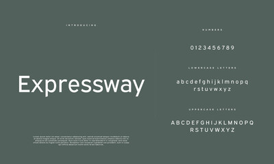 Abstract minimal modern alphabet fonts. Typography minimalist urban digital fashion future creative logo font. vector illustration
