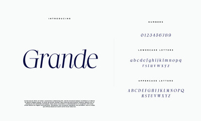 Abstract minimal modern alphabet fonts. Typography minimalist urban digital fashion future creative logo font. vector illustration
