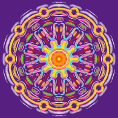 Mandala colorata