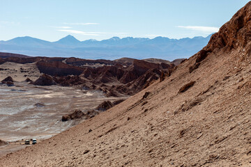 Valle de la Luna in the Atacama Desert