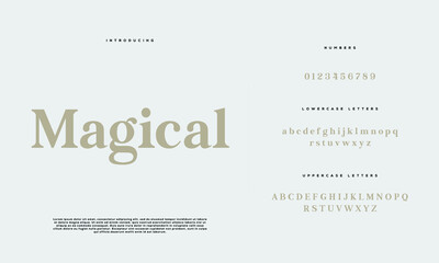 Abstract minimal modern alphabet fonts. Typography minimalist urban digital fashion future creative logo font. vector illustration