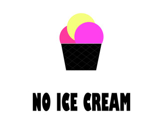 No ice cream