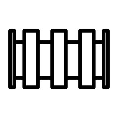 Fototapeta premium iron fence