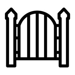 iron fence
