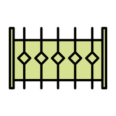 iron fence