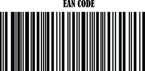 EAN code  sign icon