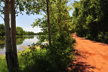 Dirt Road by River