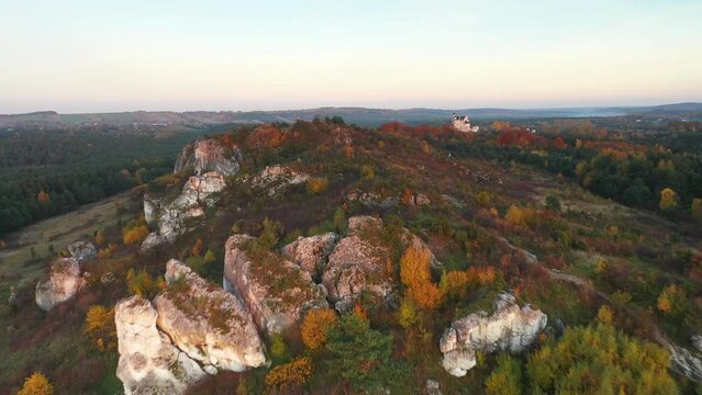 fall colors in the mountains	